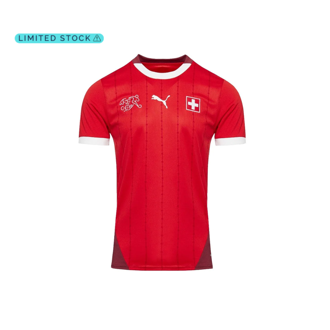 Switzerland Home Jersey 2024/2025